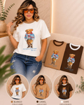 Camisa Denim Bear