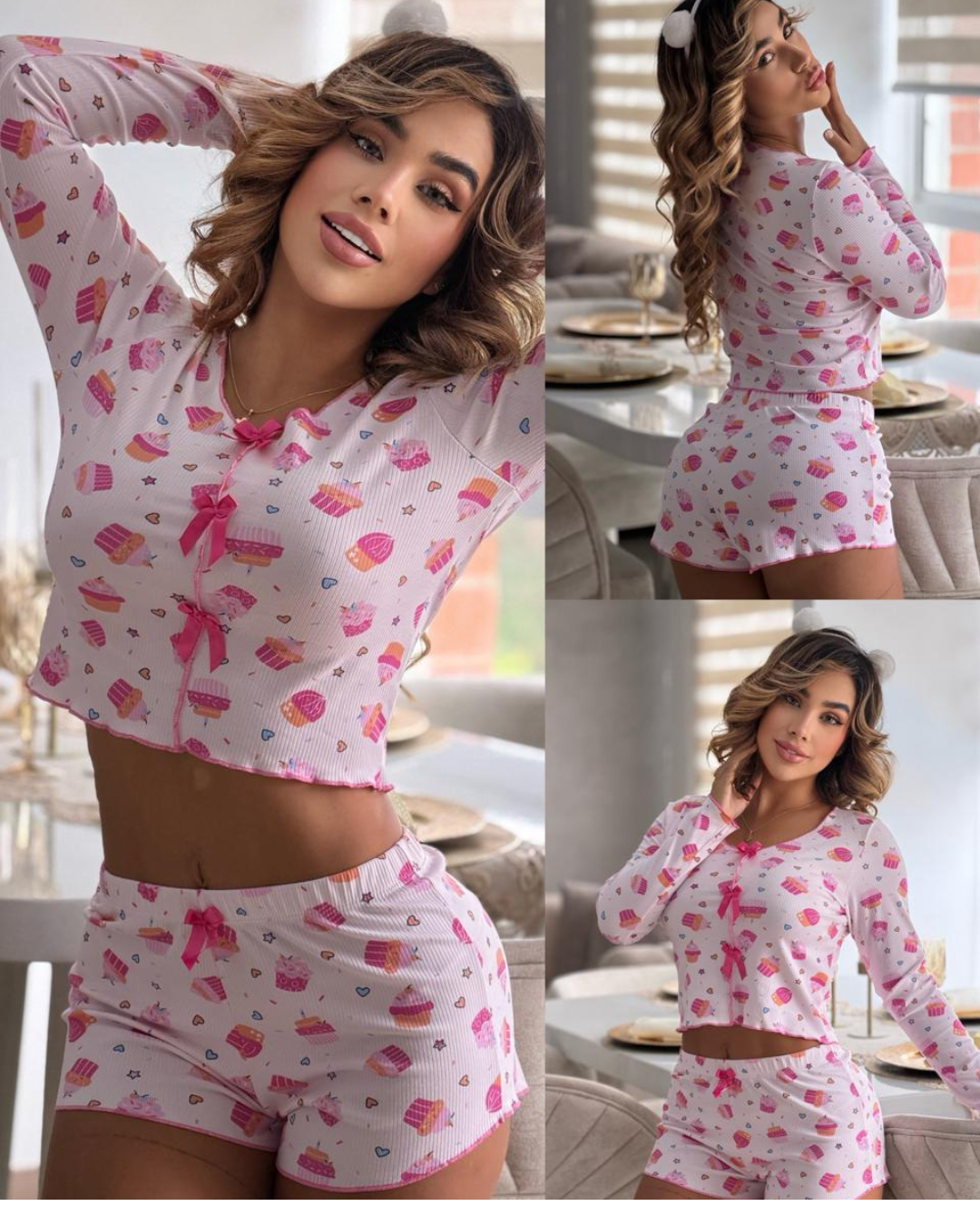 Pijama Sweet Cupcake 🧁