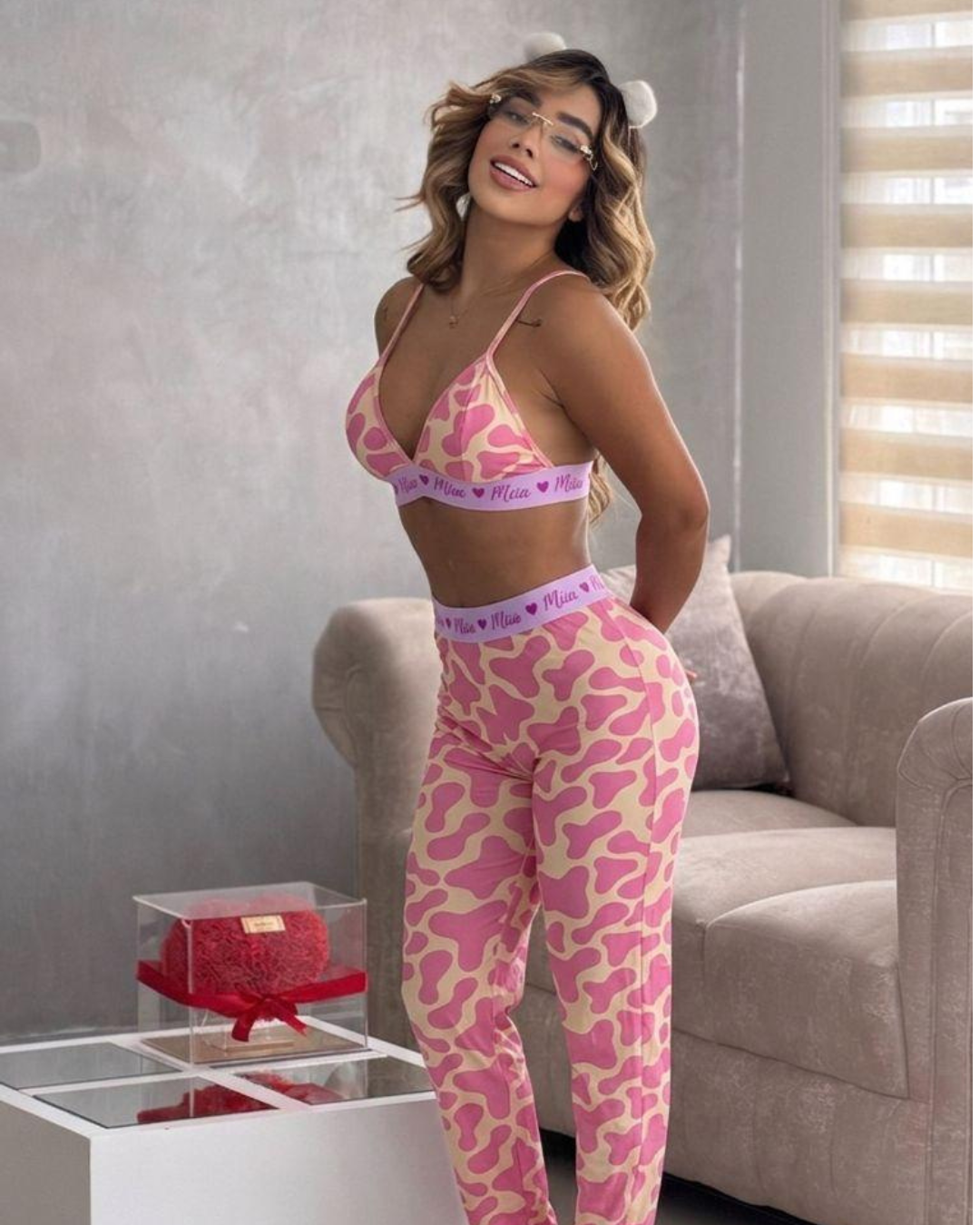 Pijama Pink Cow 💗