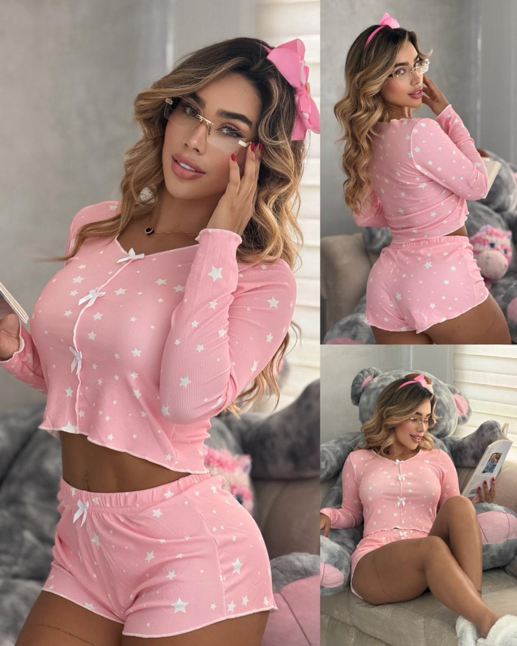 Pijama Pink Star ⭐