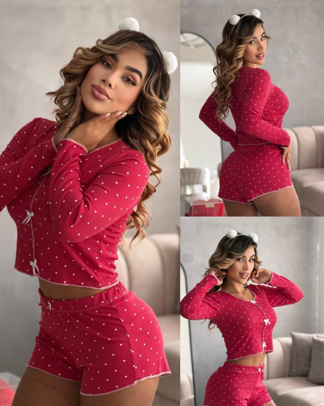 Pijama Red Dots ❤️