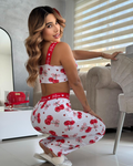 Pijama Cherry Red 🍒❤️