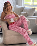 Pijama Rose Mini Hearts 💗❤️